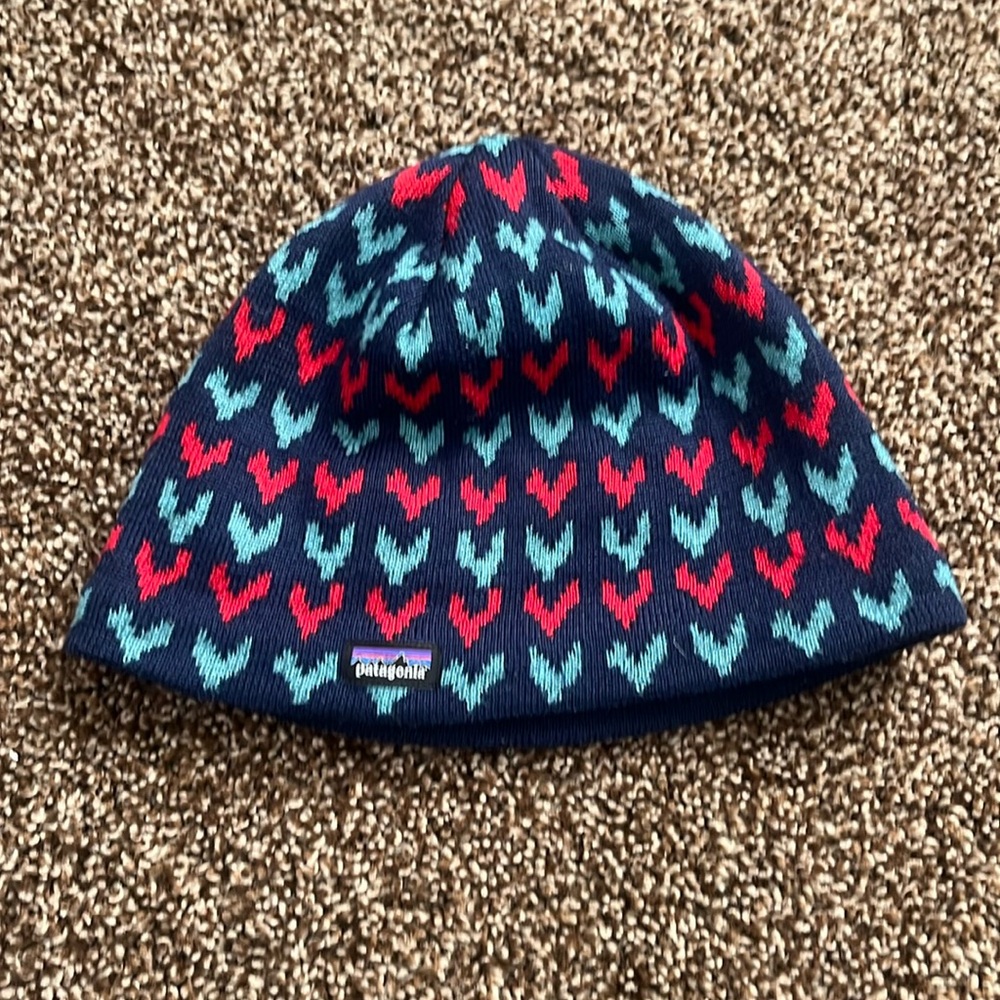 Patagonia baby beanie
